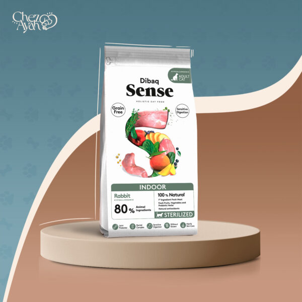 DIBAQ SENSE - CAT GF INDOOR  RABBIT (1.5KG)