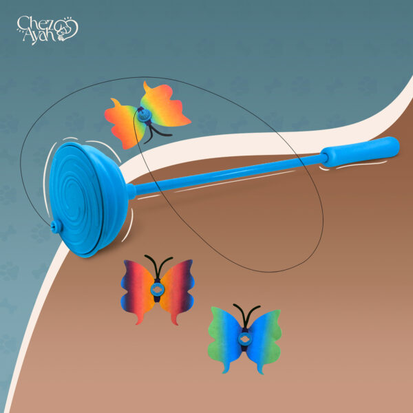 KONG CAT Teaser Purrsuit  Butterfly