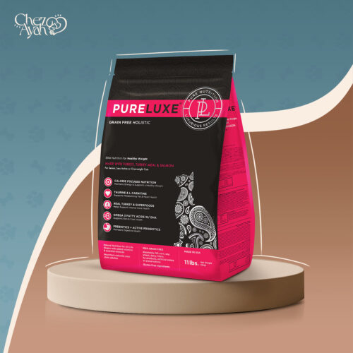 PURELUXE ELITE - GRAIN FREE  WHT/SEN/FAT CATS 1.5KG