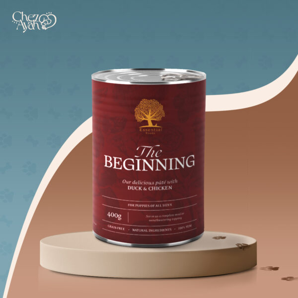 ٩ ESSENTIAL FOODS - THE BEGINNING DOG PATE (400G)
