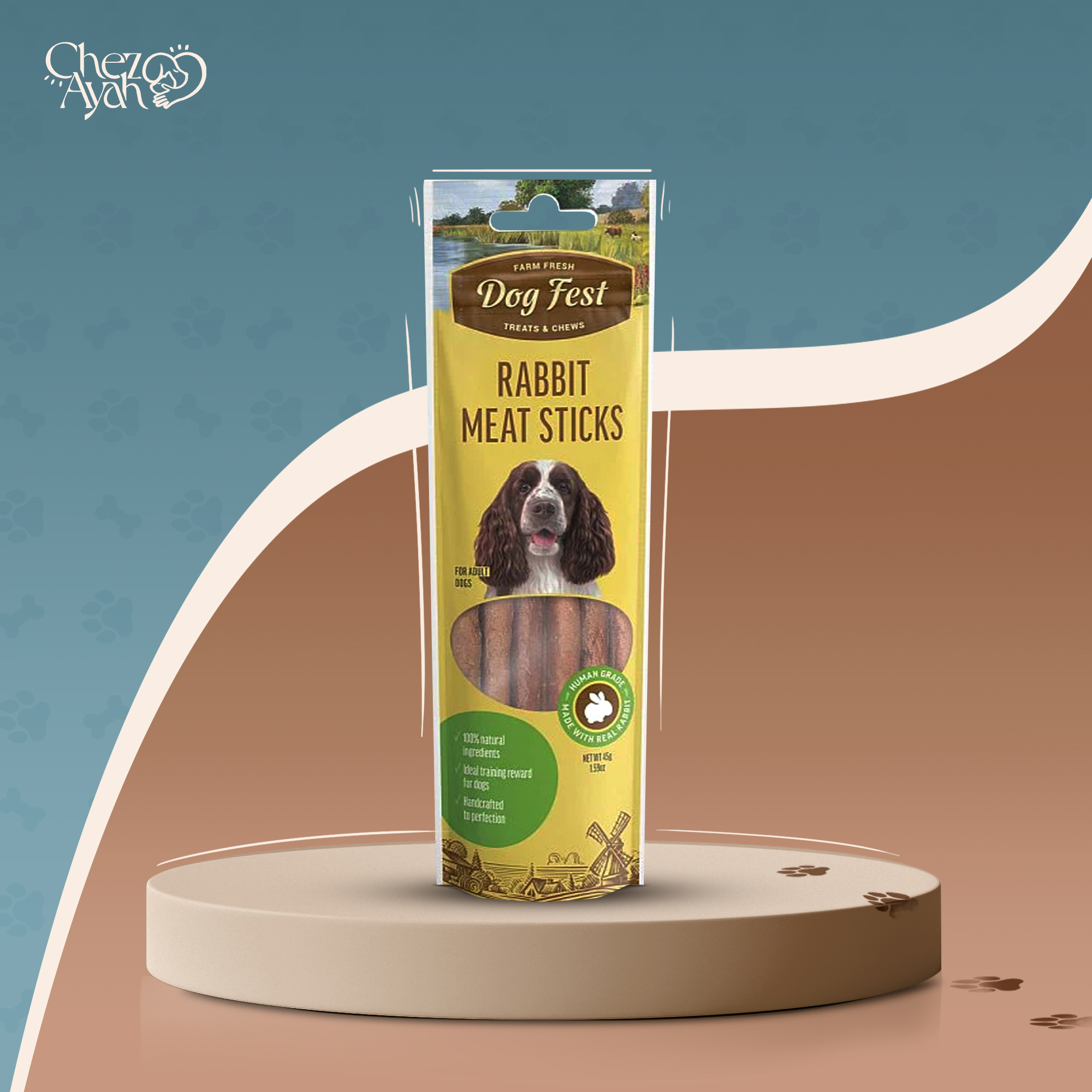 Dogfest Treats – Rabbit Meat Stick