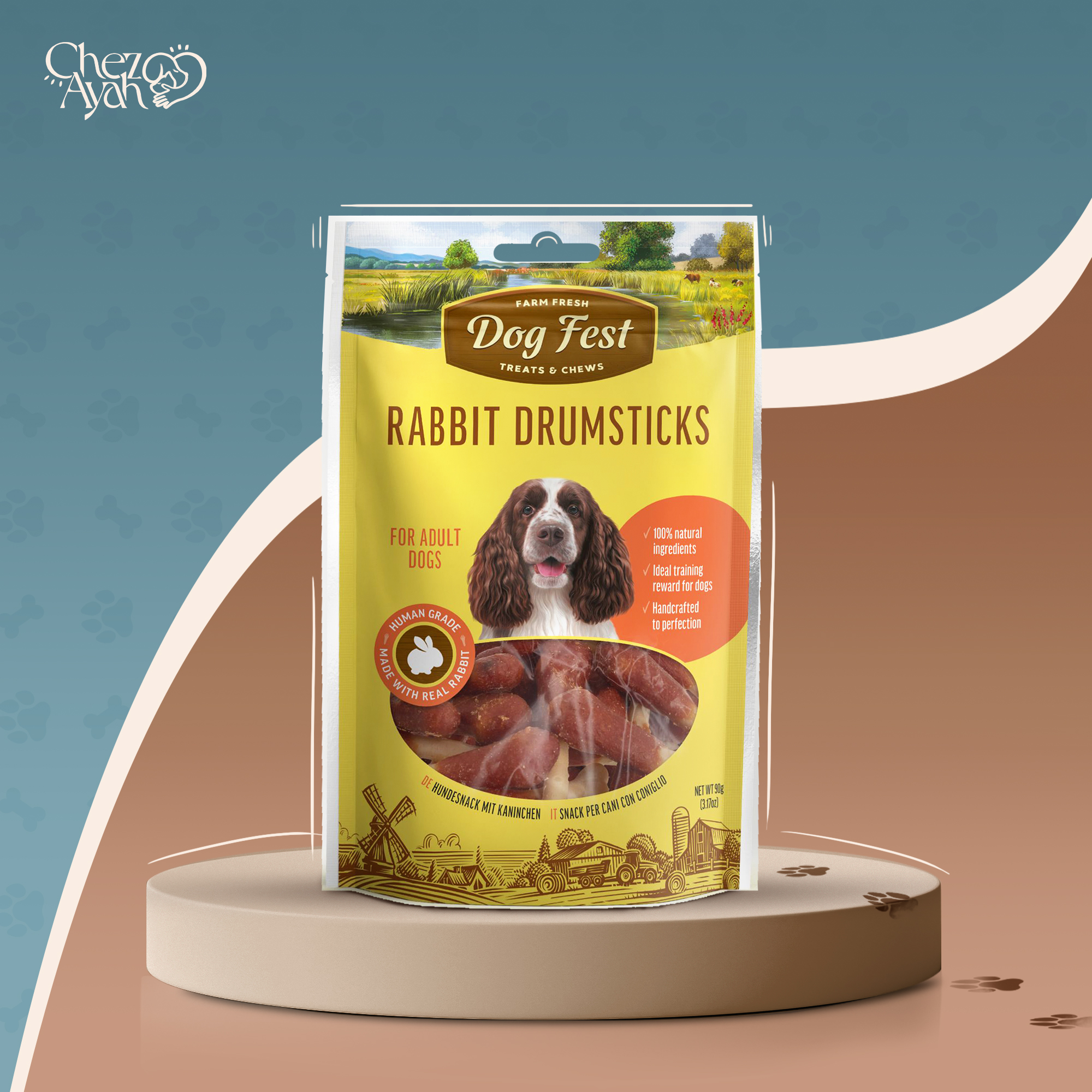 Dogfest Treats – Rabbit Drumsticks